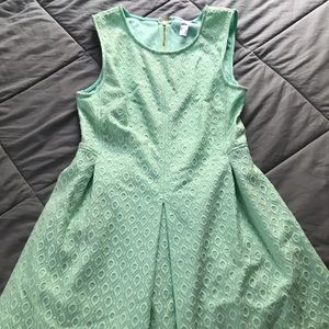 Mint sleeveless dress